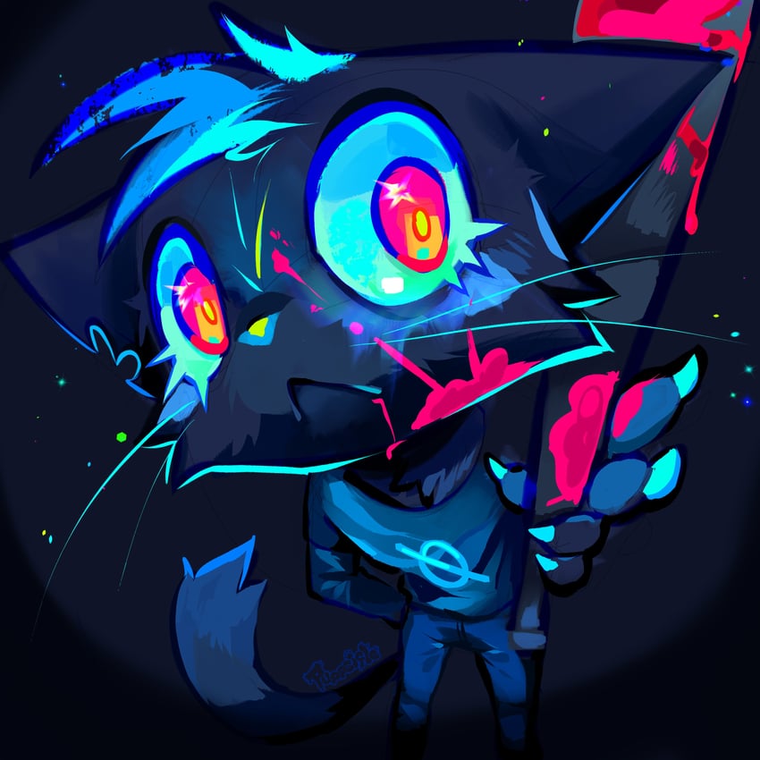 mae borowski (night in the woods) drawn by pupp