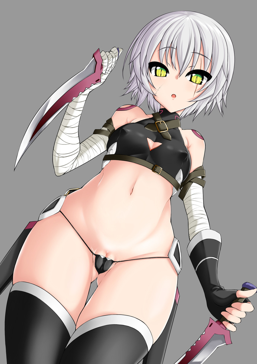 jack the ripper (fate and 1 more) drawn by suiruu_(yuriusu)