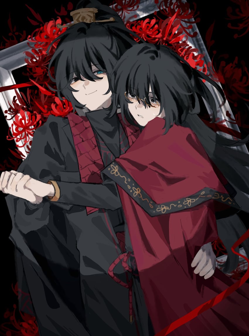 yi sang and hong lu (project moon and 1 more) drawn by wuzinan19