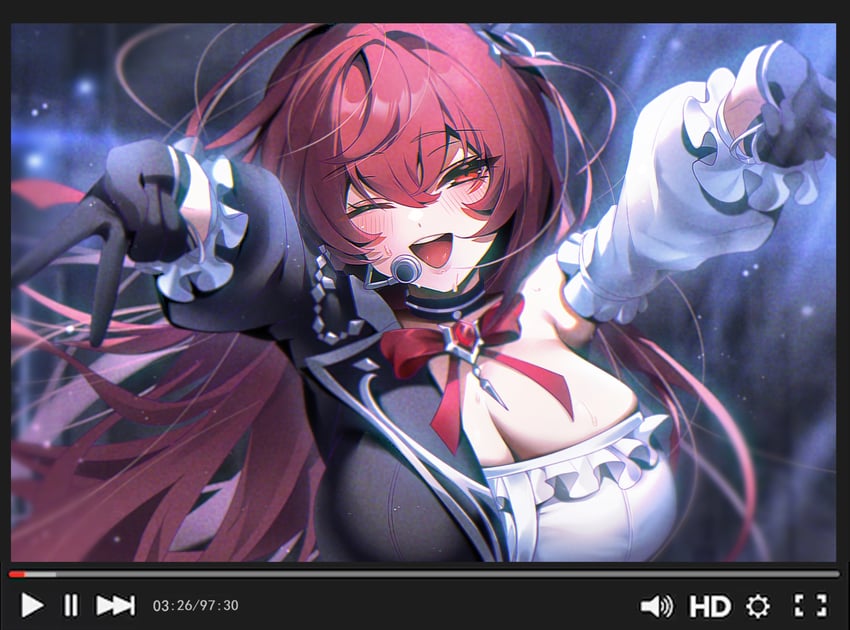 elesis (elsword) drawn by rourou_(been)