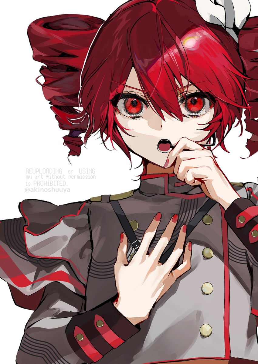 kasane teto (utau and 1 more) drawn by akinoshuuya