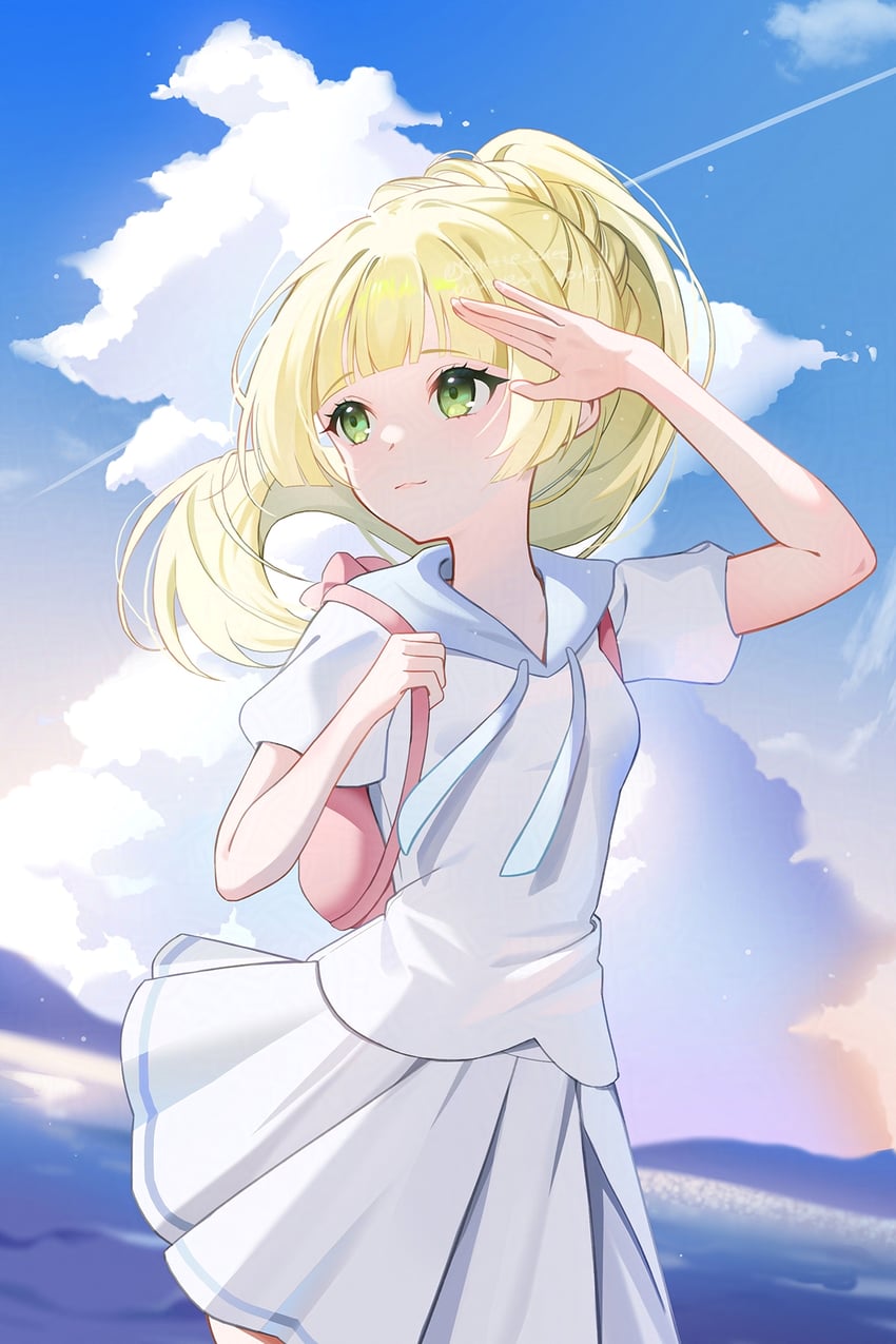 lillie (pokemon and 1 more) drawn by coletta_(colet_colettia)