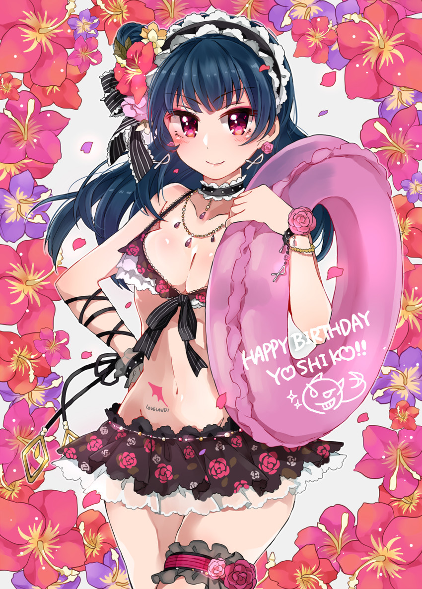 tsushima yoshiko (love live! and 1 more) drawn by purin_(purin0)