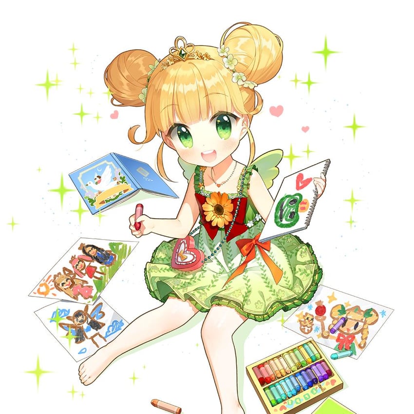sapphire emerald (uchi no hime-sama ga ichiban kawaii) drawn by salt_(salty)