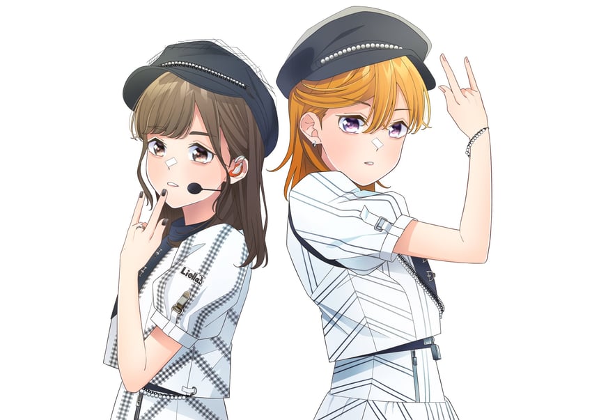 shibuya kanon and date sayuri (love live! and 1 more) drawn by wabe417