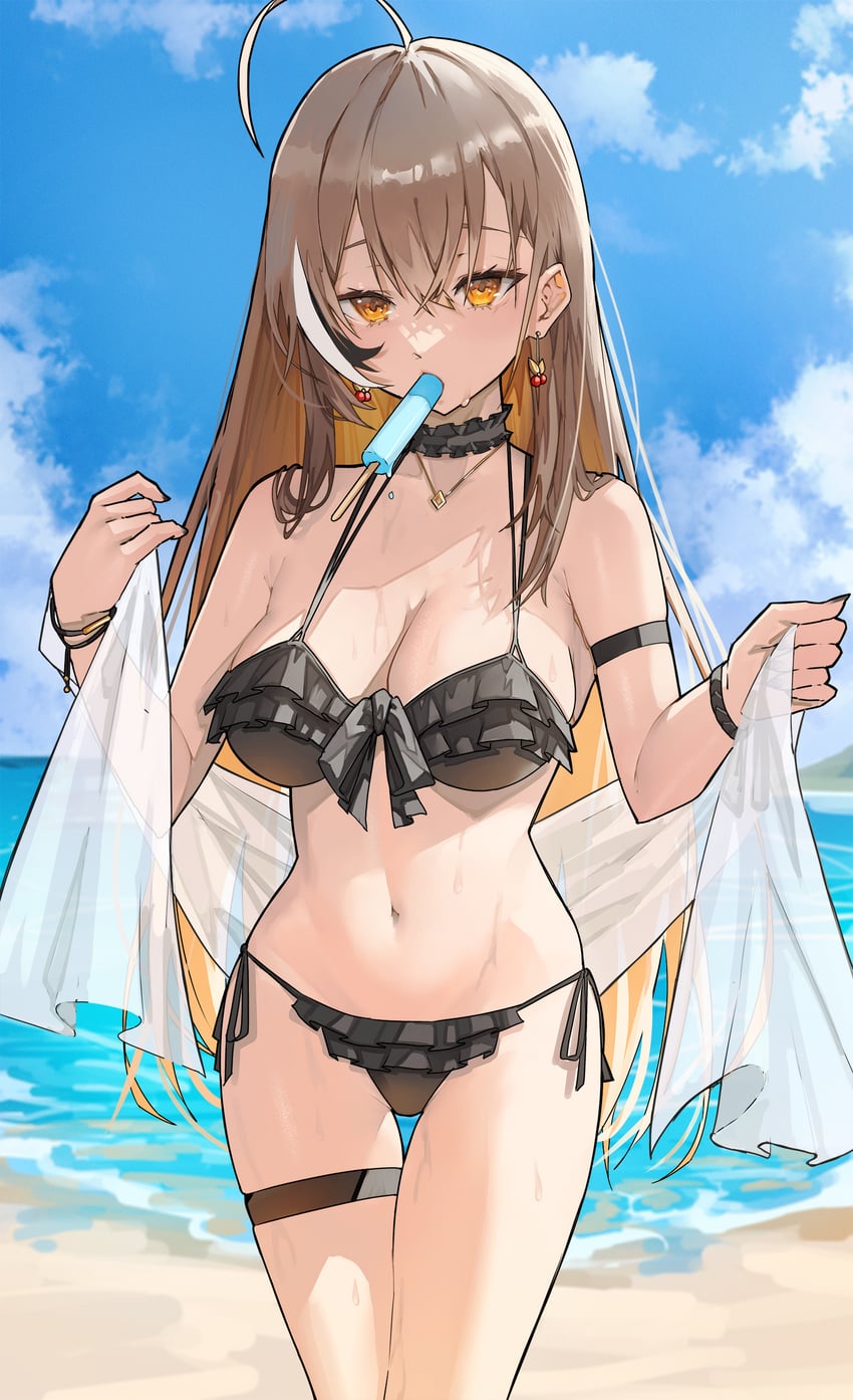 nanashi mumei (hololive and 1 more) drawn by archinoer