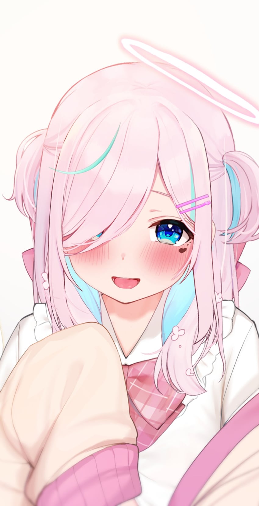 ilu fluor (indie virtual youtuber) drawn by ilu_fluor_(artist)
