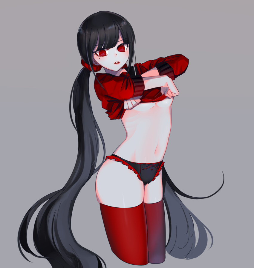harukawa maki (danganronpa and 1 more) drawn by eaoo20