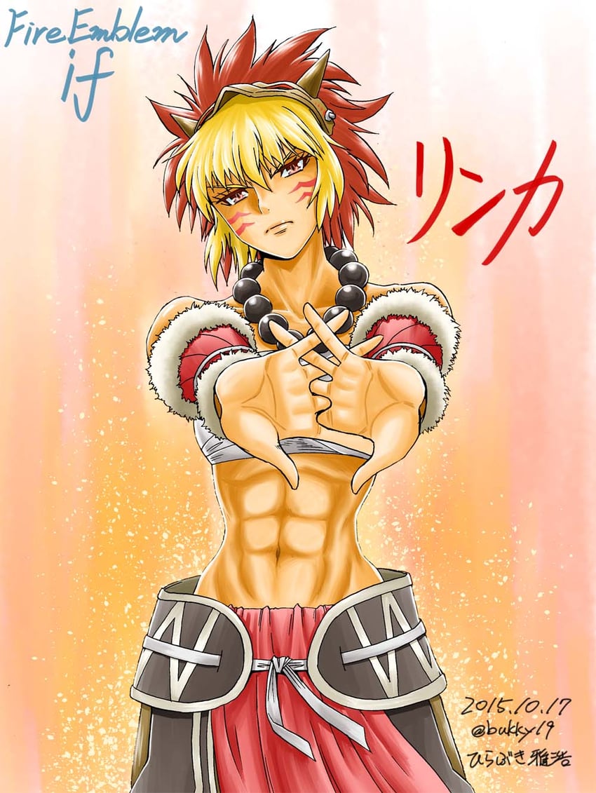 rinkah (fire emblem and 1 more) drawn by hirabuki_masahiro