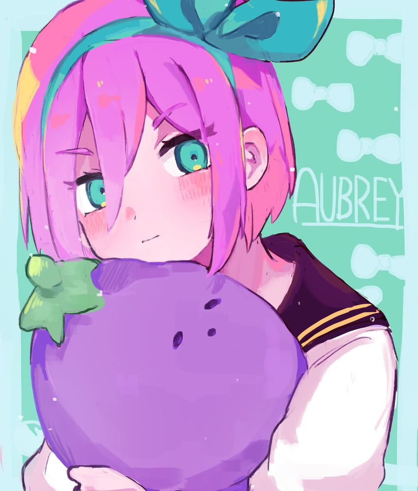 aubrey and mr. plantegg (omori) drawn by shii_1_ta