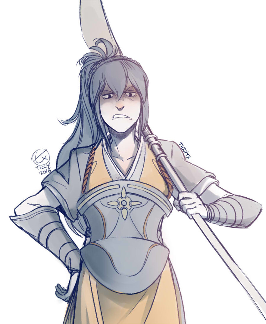 oboro (fire emblem and 1 more) drawn by ticcy