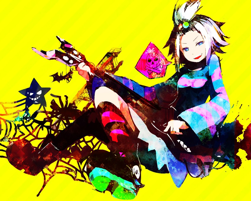 roxie (pokemon and 1 more) drawn by doku_kinoko