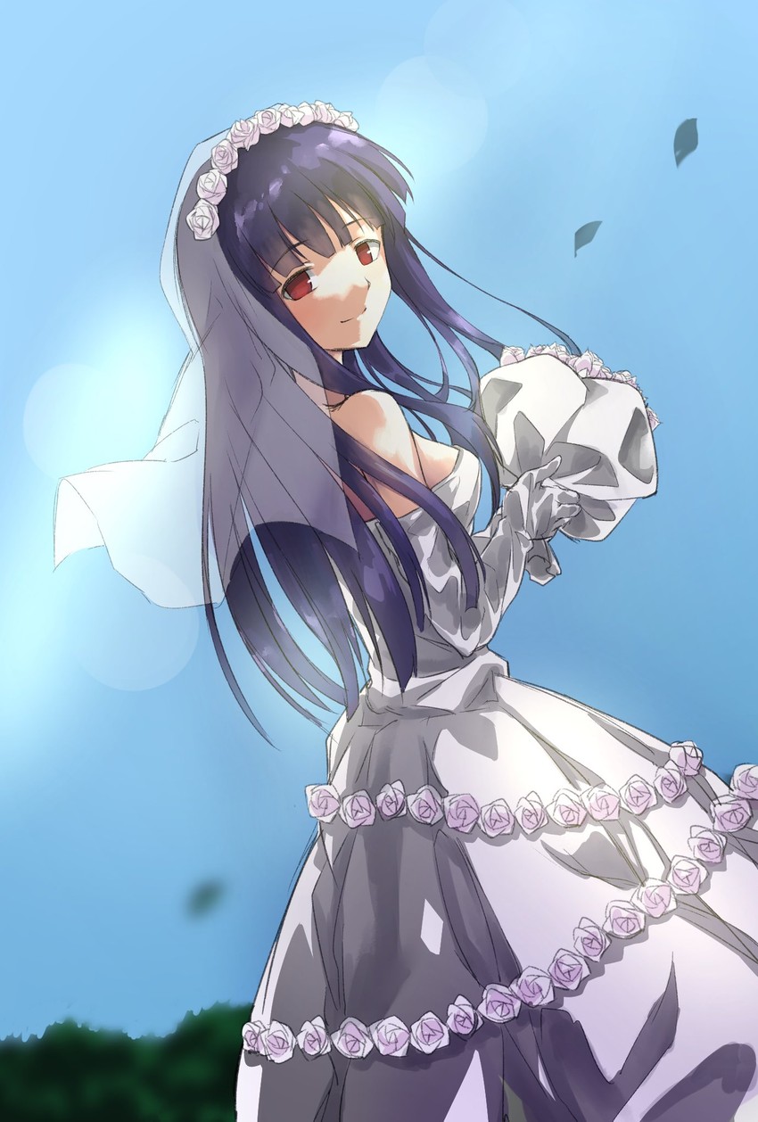 asagami fujino (kara no kyoukai) drawn by chiizu_ore
