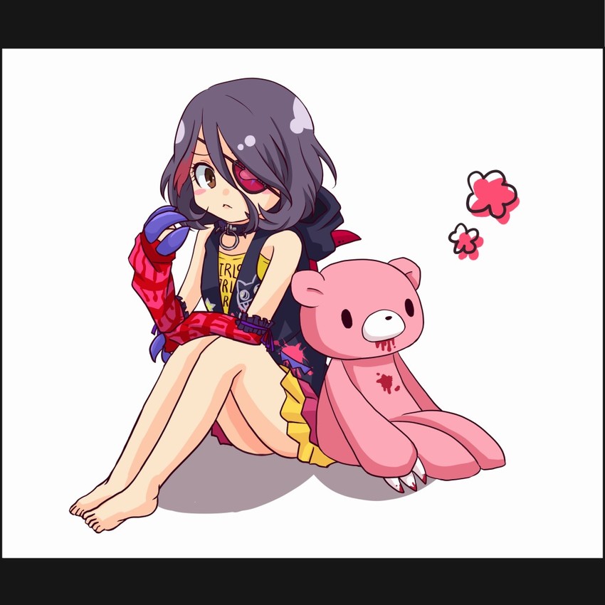 hayasaka mirei and gloomy bear (idolmaster and 2 more) drawn by monokuro29