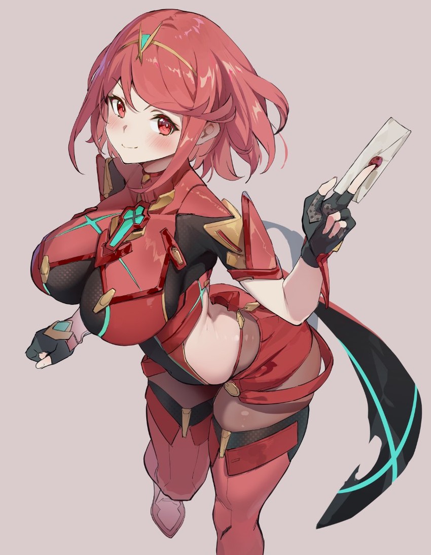 pyra (xenoblade chronicles and 2 more) drawn by seinen