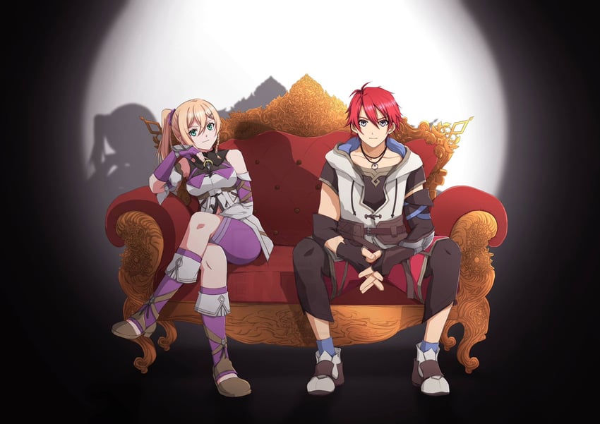 adol christin and karja balta (ys and 1 more) drawn by konohanaillust