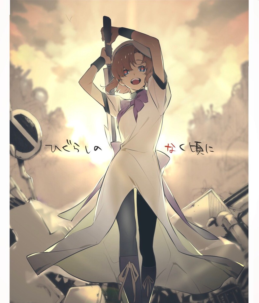 ryuuguu rena (higurashi no naku koro ni) drawn by katagiri_ikumi