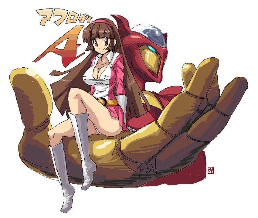 yumi sayaka and aphrodai a (mazinger and 1 more) drawn by bou_(artist)