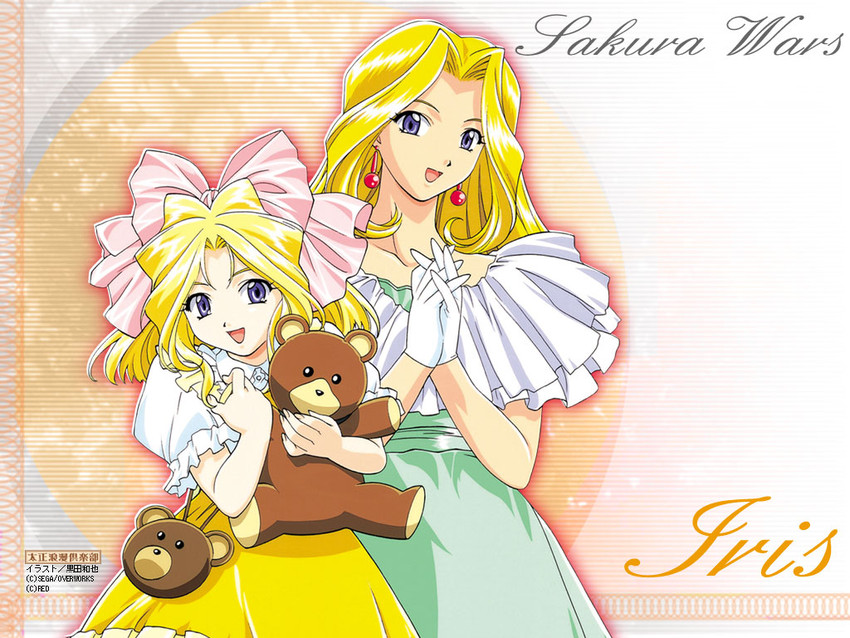 iris chateaubriand and jean-paul (sakura taisen) drawn by kuroda_kazuya