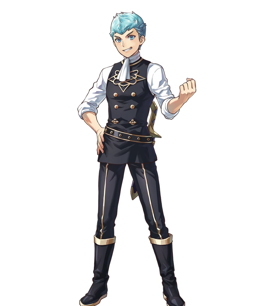 caspar von bergliez (fire emblem and 2 more) drawn by indesign