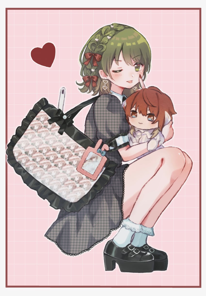 nanakusa nichika (idolmaster and 1 more) drawn by shirako_(srk_srtk)
