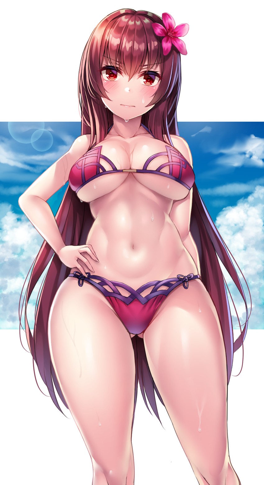 scathach (fate and 1 more) drawn by nano_(syoutamho)