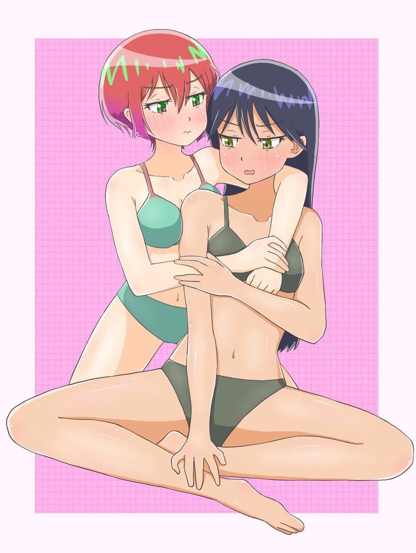 amate yuzuriha and nyaan (gundam and 1 more) drawn by massa79