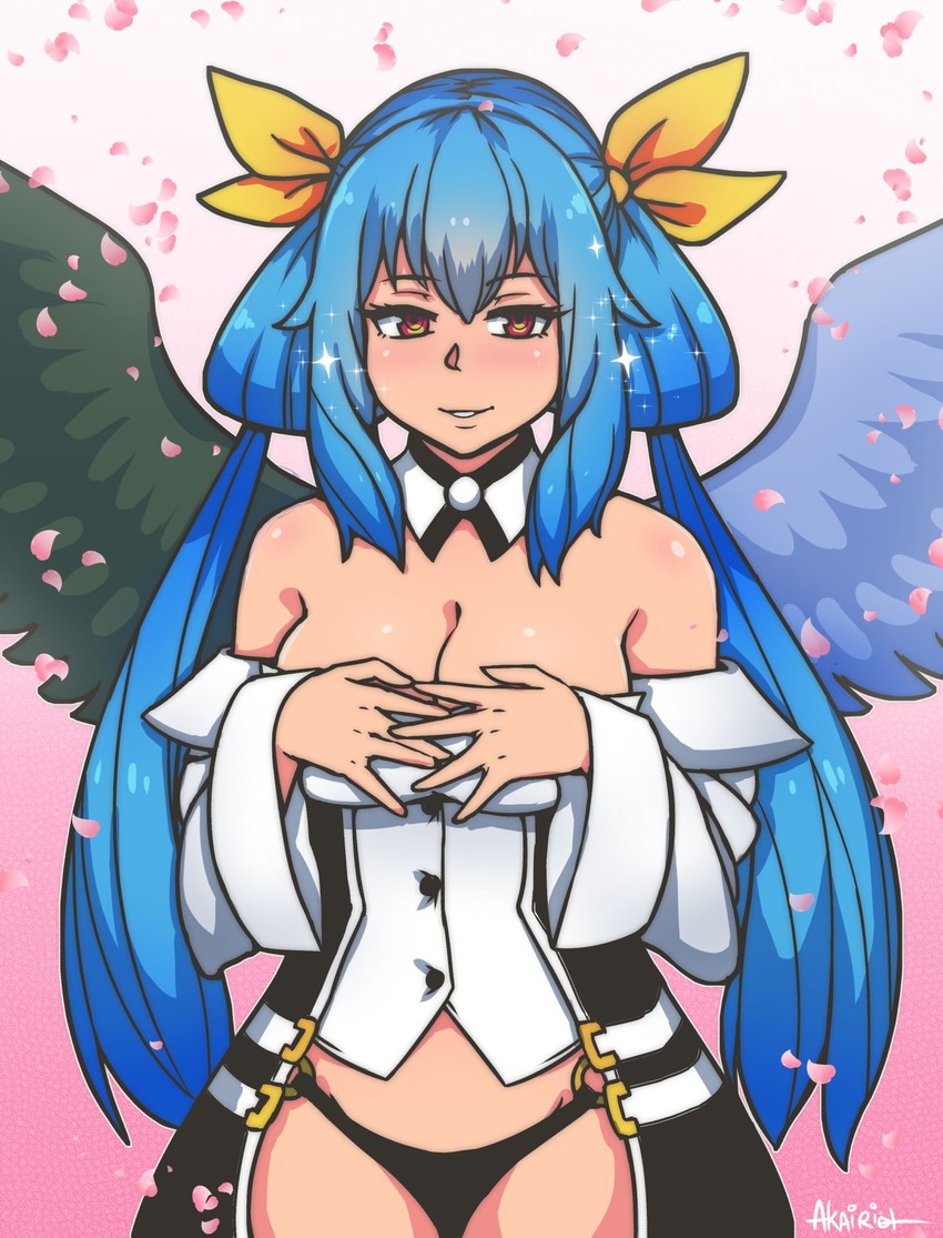 dizzy, necro, and undine (guilty gear and 1 more) drawn by akairiot