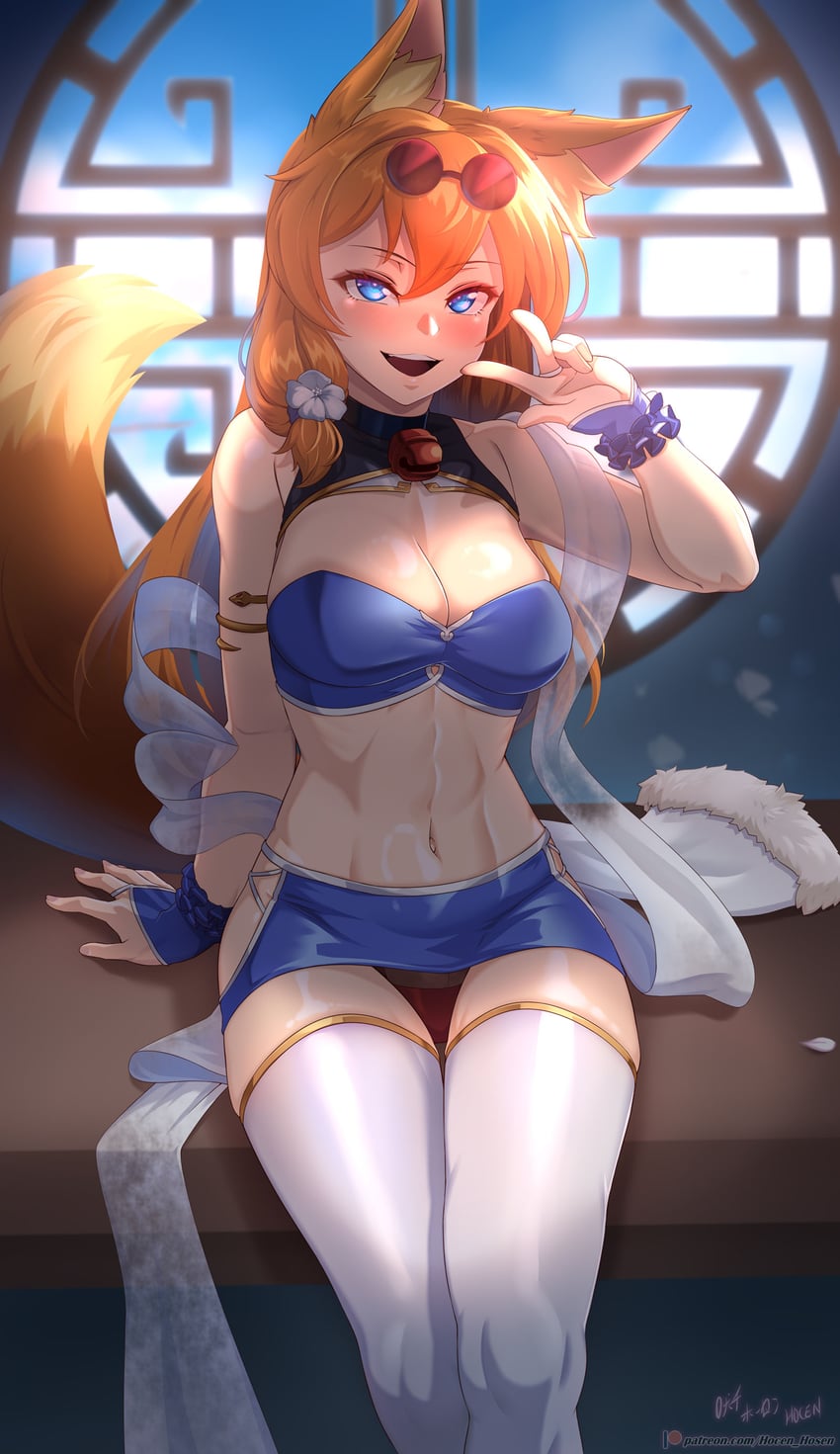 kitsu (original) drawn by vilde_loh_hocen