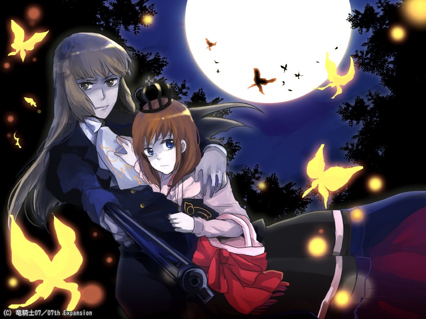 ushiromiya maria and ushiromiya rosa (umineko no naku koro ni and 1 more)