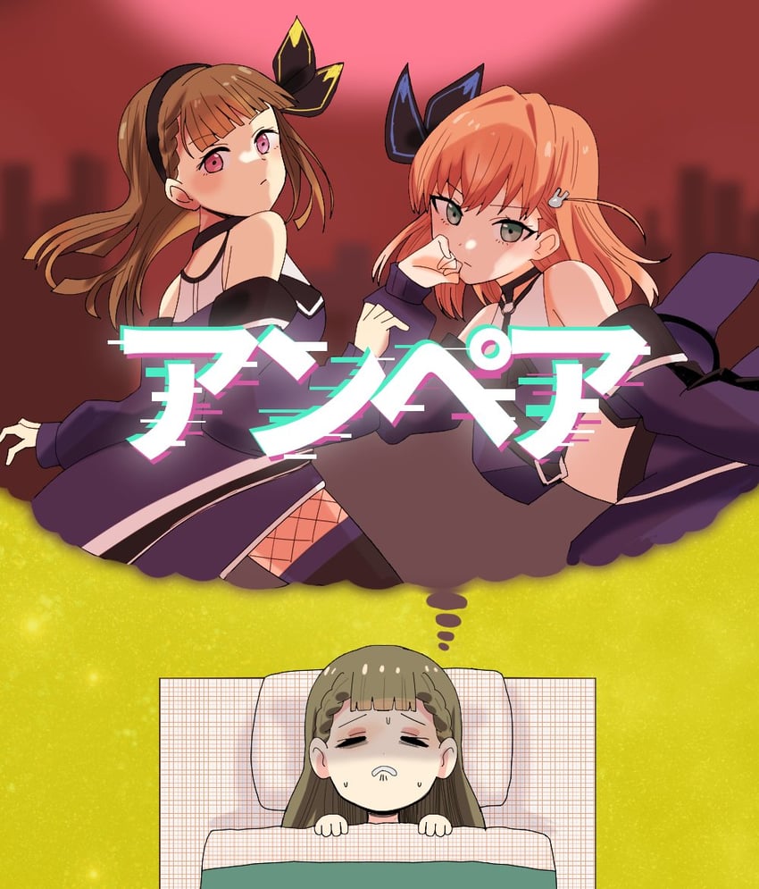 hinoshita kaho, murano sayaka, and kachimachi kosuzu (love live! and 1 more) drawn by coco_apollon