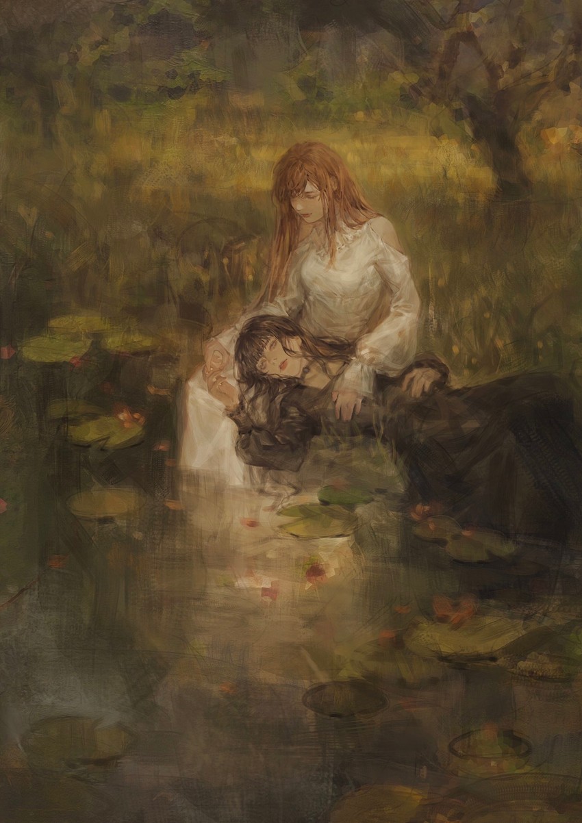 ryne waters and gaia (final fantasy and 1 more) drawn by sukly