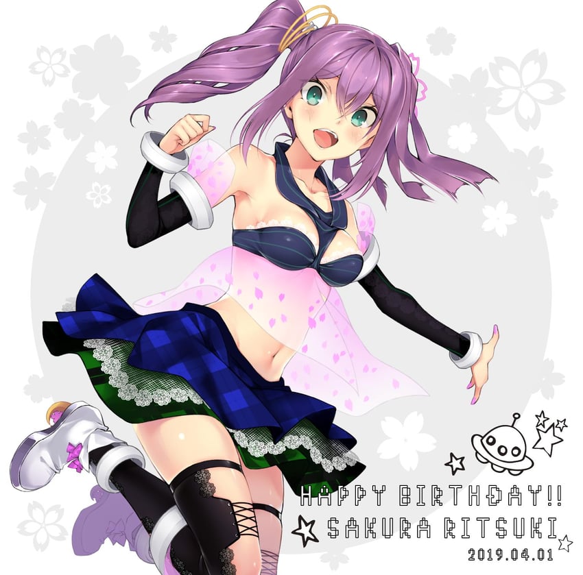 sakura ritsuki (nijisanji) drawn by hario_4