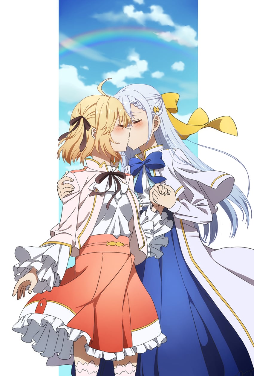 anisphia wynn palettia and euphyllia magenta (tensei oujo to tensai reijou no mahou kakumei) drawn by oiun