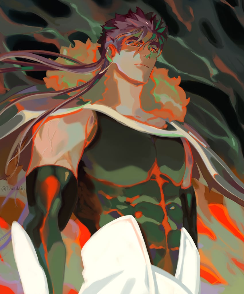cu chulainn (fate and 1 more) drawn by lacu_lain