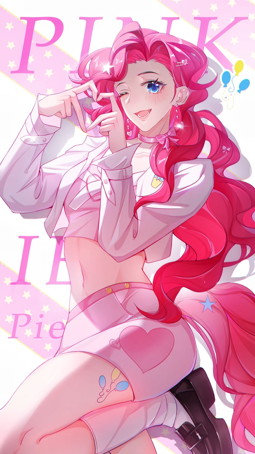 pinkie pie (my little pony and 1 more) drawn by shenjudongmandabanban