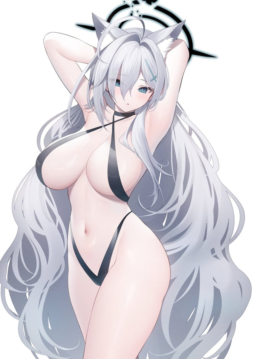 shiroko and shiroko terror (blue archive) drawn by miko_(royal_milk)