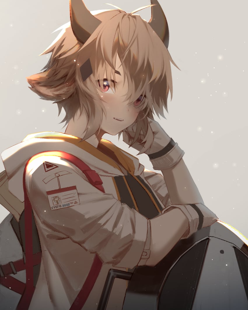 bison (arknights) drawn by vystis