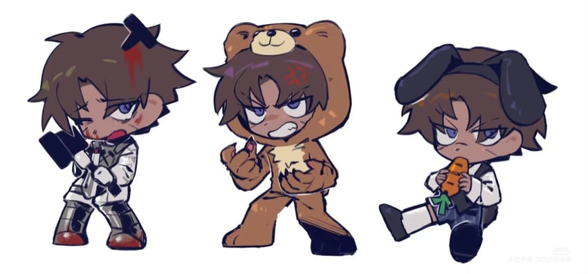 heathcliff (project moon and 1 more) drawn by kageyamakira