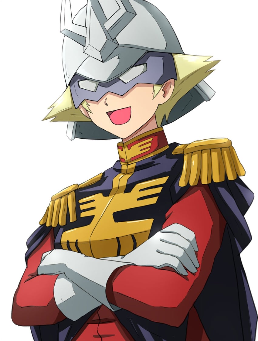 char aznable and erwin (girls und panzer and 2 more) drawn by omachi_(slabco)