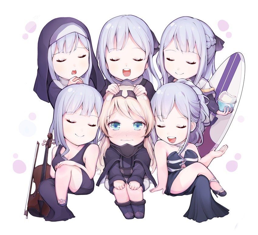 an-94 and ak-12 (girls' frontline) drawn by tori_(user_hghr2284)