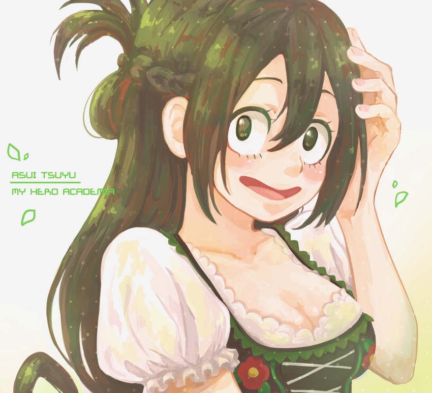 asui tsuyu (boku no hero academia) drawn by nana_matsuko