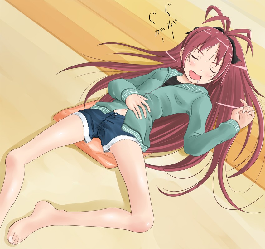 sakura kyoko (mahou shoujo madoka magica) drawn by shuuji_(shumi)
