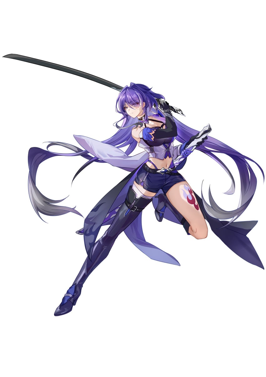 acheron (honkai and 1 more) drawn by yeyu_(mapa4857)