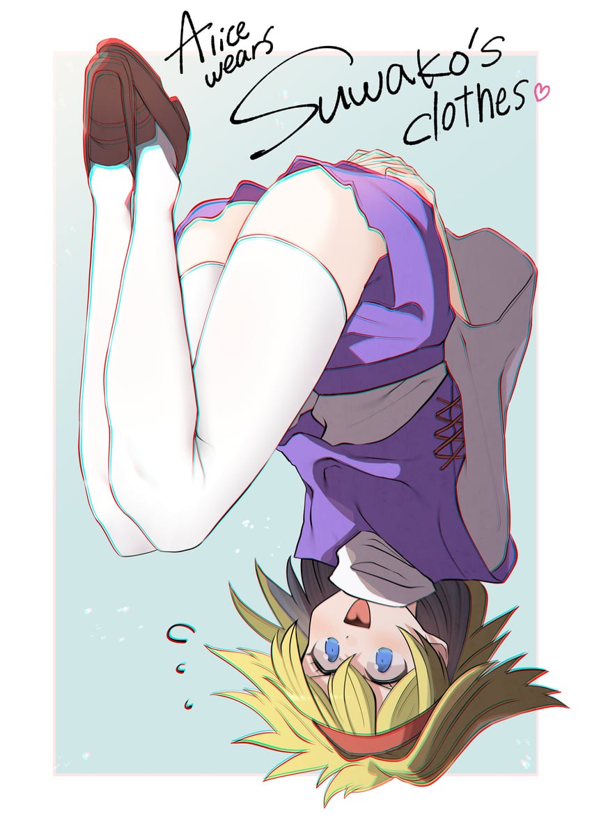 alice margatroid and moriya suwako (touhou) drawn by sei_(kaien_kien)