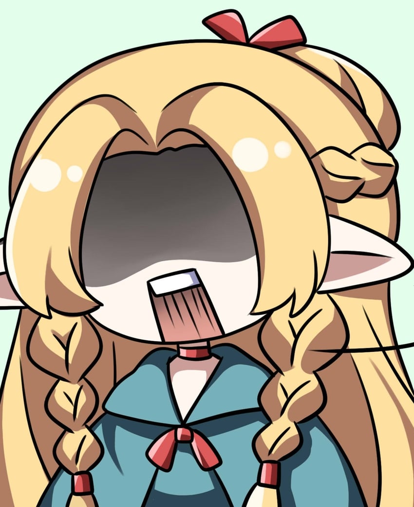 marcille donato (arknights and 1 more) drawn by minyuan471