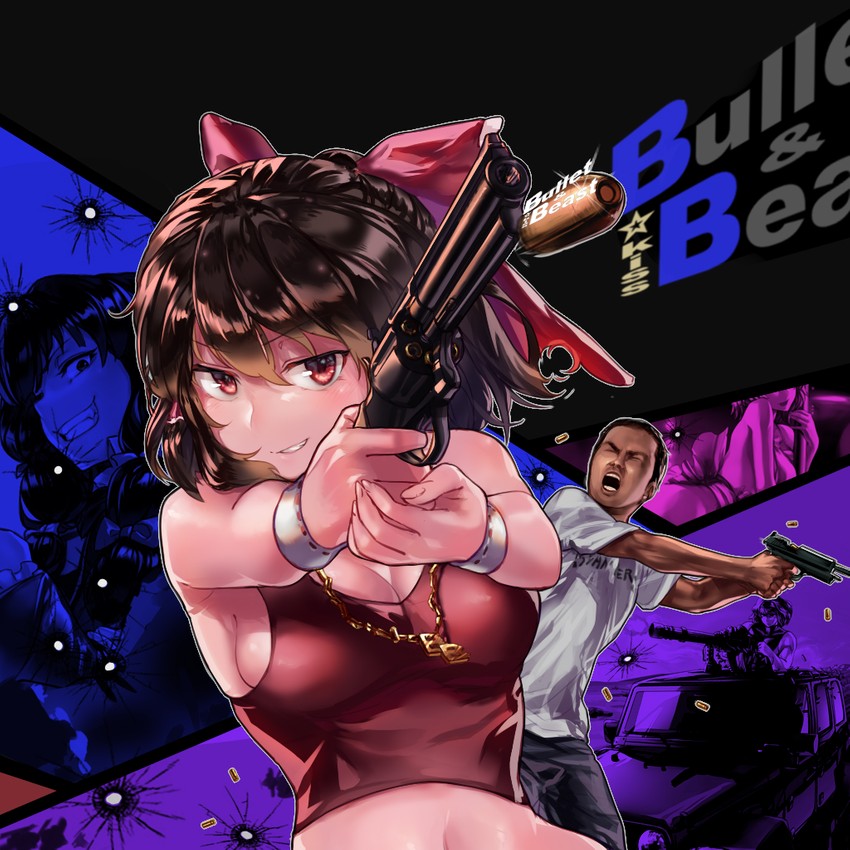hakurei reimu, remilia scarlet, alice margatroid, patchouli knowledge, reu, and 4 more (touhou and 2 more) drawn by megafaiarou_(talonflame_810)