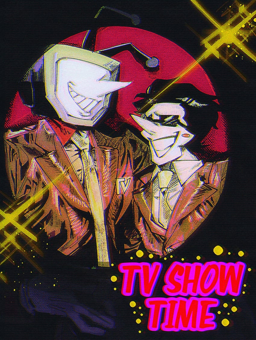 spamton g. spamton and ant tenna (deltarune) drawn by blackmaro1
