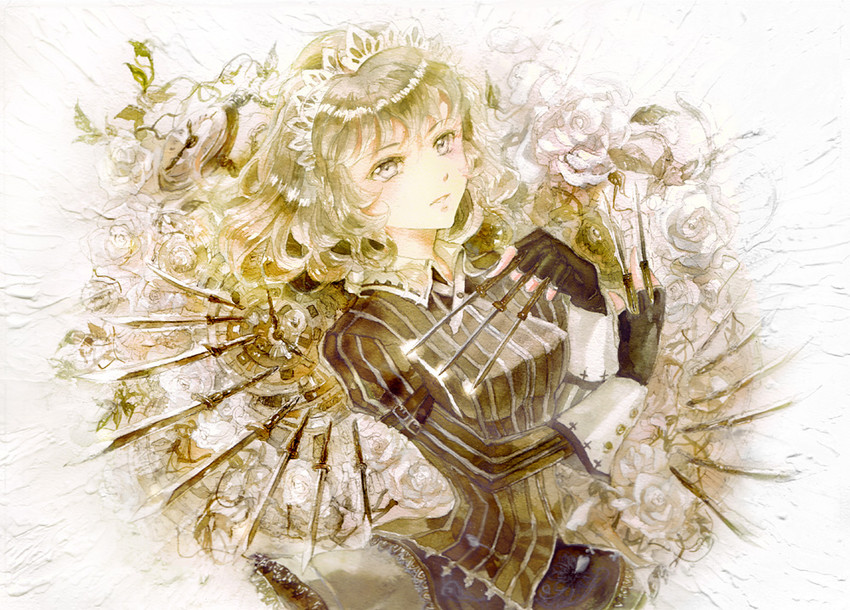 izayoi sakuya (touhou and 1 more) drawn by keiko_(mitakarawa)