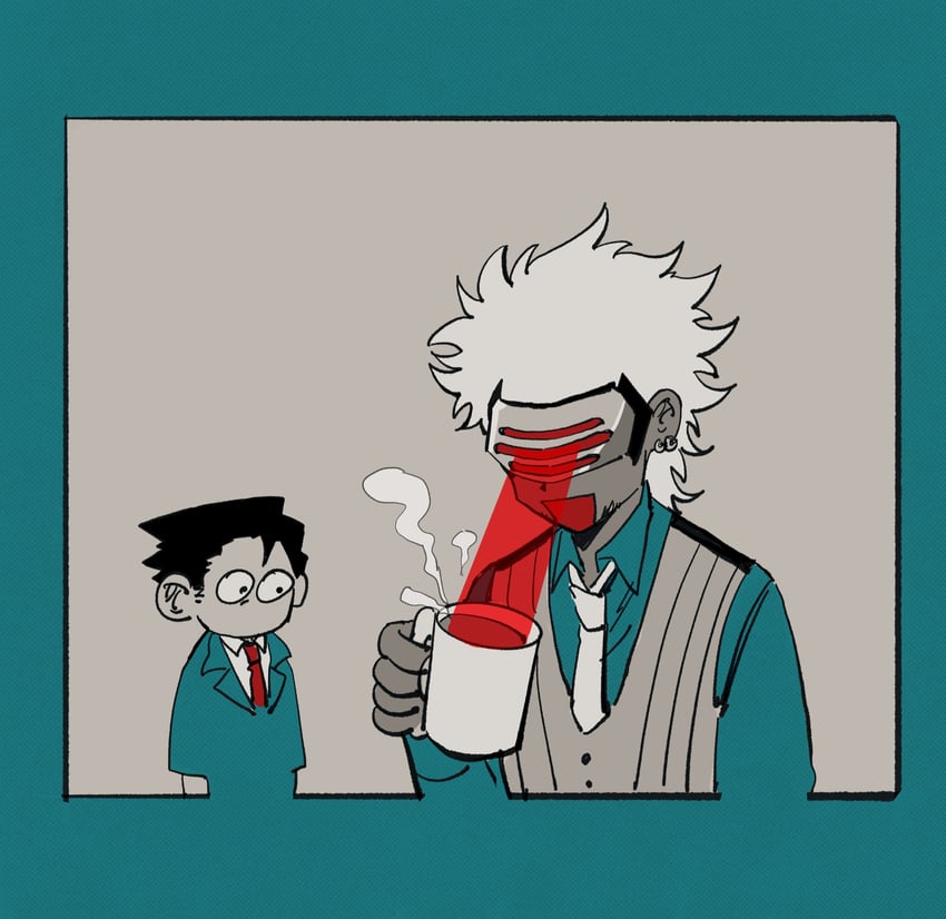 phoenix wright and godot (ace attorney and 1 more) drawn by 79x_(ox79xo)
